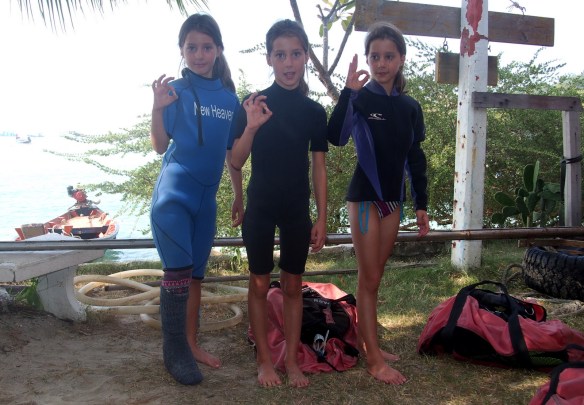 Ready to go diving