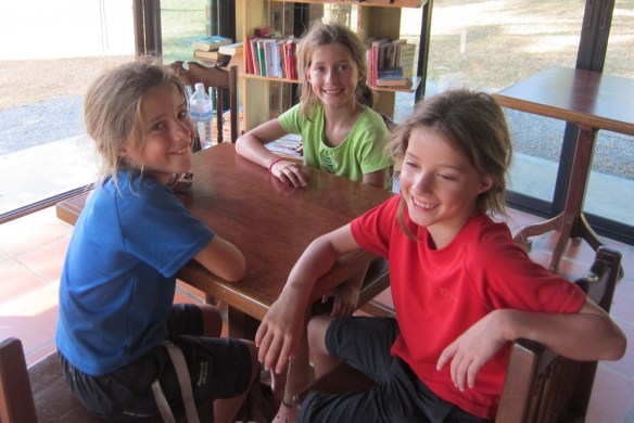 Reading Harry Potter in the reading room